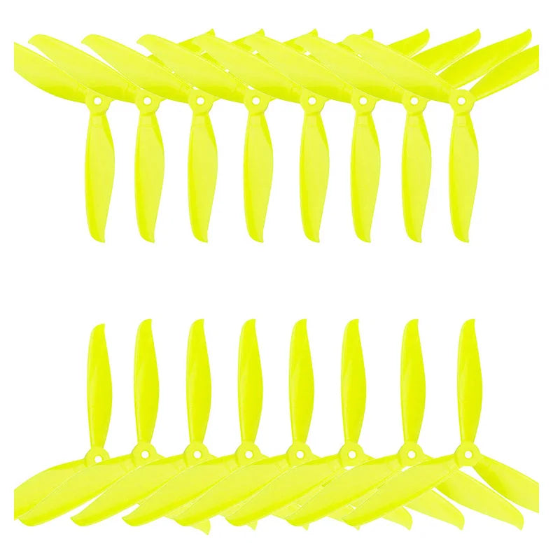 RC FPV Racing Freestyle, 8 pairs High Quality 7040 7 Inch 3 Blade/ tri-blade Propeller 8 CW 8 CCW for RC Drone FPV Racing Freestyle DIY Accessories Parts - Toyigo