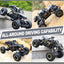 RC Monster Truck, C3 Remote Control Off Road Monster Truck, Metal Shell Car 2.4Ghz 4WD Dual Motors, All Terrain Hobby Truck with 120 Min  Truck For Kids - Toyigo