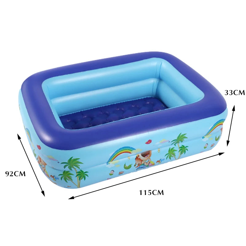 Kids Swimming Pool, Inflatable Bathtub, Baby Bath Bathtub, Summer Outdoor Indoor Bathtub, Summer Fun Kids Swimming Pool, Water Game Gifts Kid - Toyigo