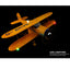 RC helicopter, 2023 New remote control helicopter, WLtoys A300 4-Ch RC Plane, Beechcraft D-17 RC Airplanes with Lights, 6G/3D Brushless RC Planes with 2 Batteries, 2.4G Remote Control RC Airplanes Gifts for Kids - Toyigo