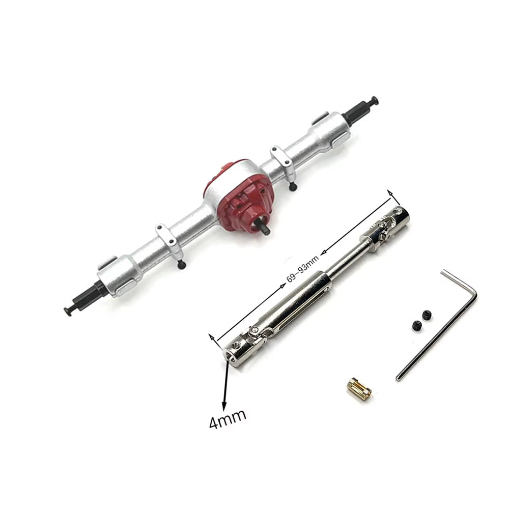 Metal Front and Rear Axle, Drive Shaft, Bull 1/12 MN78, MN82, LC79 Remote Control Car, Upgrade Parts, Accessories