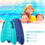 Inflatable Surf Body Board with Handles, Lightweight Swimming Floating Surfboard Aid Mat Learn to Swim, Beach Safety Theme Surfing Swimming Summer Water Fun Toy for Both Kids and Adult