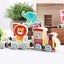 11PCS Magnetic Wooden Animals Train Set, Montessori Toys for Toddlers Toys for Preschool Learning Activities Birthday Kids Boys Girls