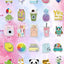 Stickers for Water Bottles, 100 PCS Stickers for Kids Teens Girls Students Classroom Teacher Prizes for Kids Cute Vinyl Waterproof Laptop Stickers for School