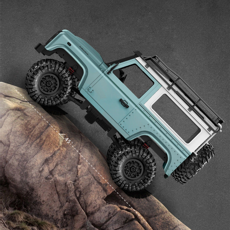 1:12 Scale Remote Control, MN90 RC Pickup Truck DIY 4WD Rock Crawler Car