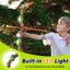 Kids Bow and Arrow Set, LED Light Up Archery Toy Set with 9 Suction Cup Arrows, Target & Arrow Case, Indoor and Outdoor Hunting Play Gift Toys for Kids, Boys & Girls Ages 3-12 - Toyigo