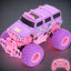 Q157 Pink 2.4GHz RC Off-Road Vehicle – High-Speed Climbing Truck, Perfect Gift for Girls