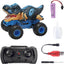 2.4GHz RC Dinosaur Truck for Kids Ages 3-8 - Dino Car with Lights, Sounds & Spray Features, Perfect Gift for Boys & Girls