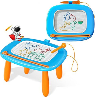 Magnetic Drawing Board for Kids 0-3 Years ? Instant Graffiti Fun with Colorful Screen