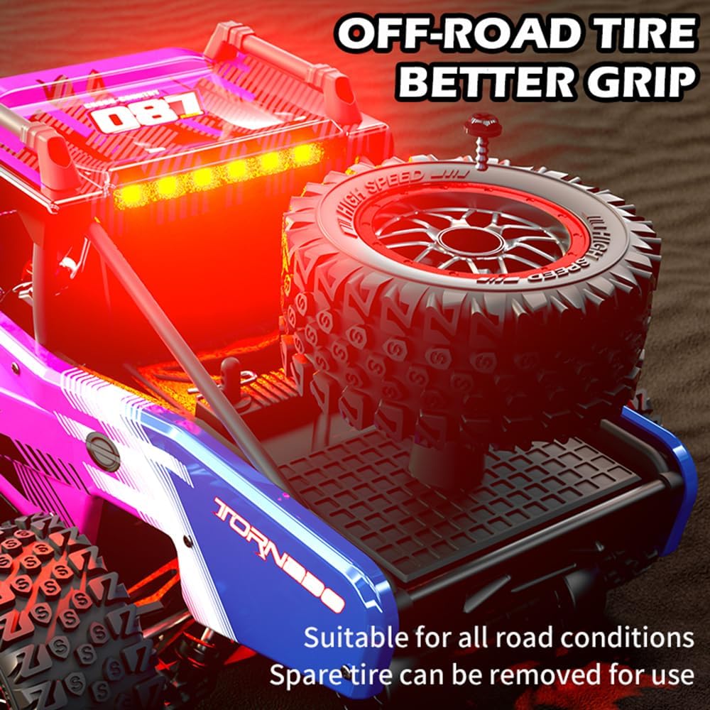 Thor Brushless 4WD Off-Road RC Truck – Full-Scale High-Speed Professional Climbing Vehicle