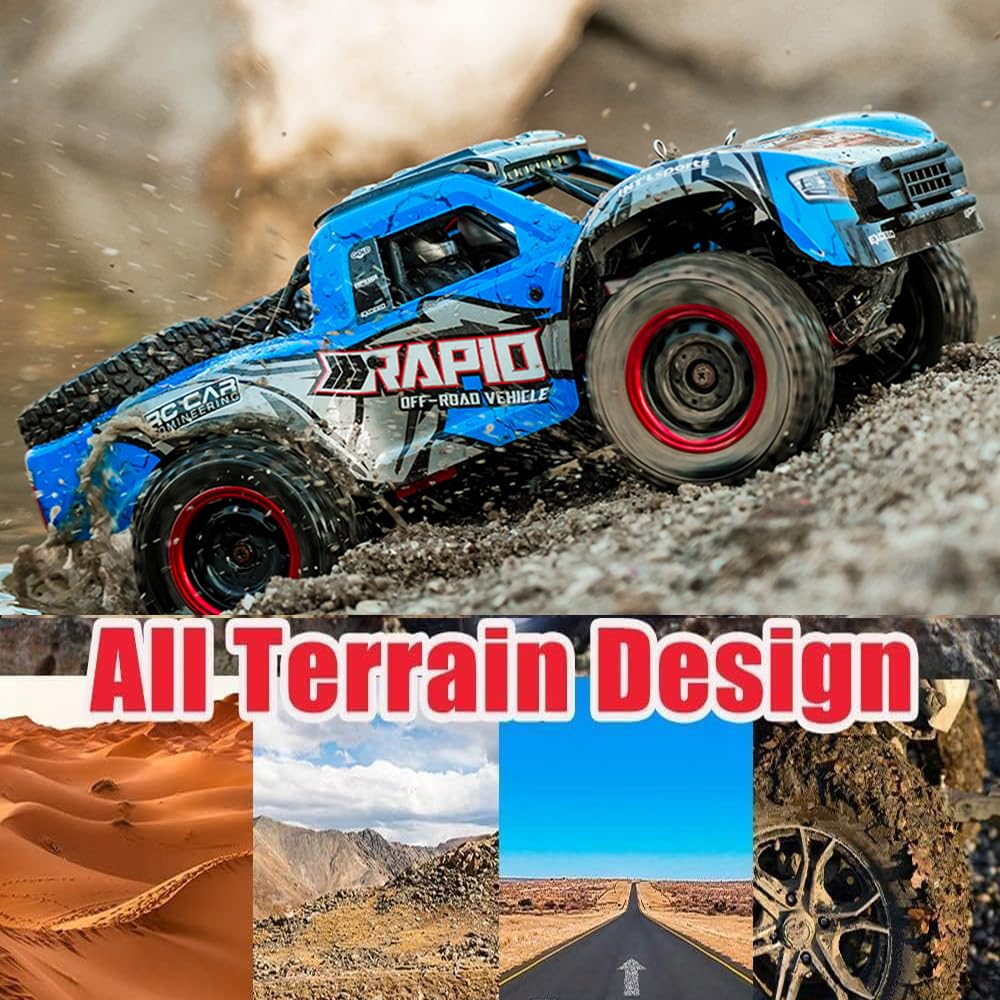 High-Speed Brushless 4WD RC Car – Cross-Border Big Foot Off-Road Racing Model with Remote Control