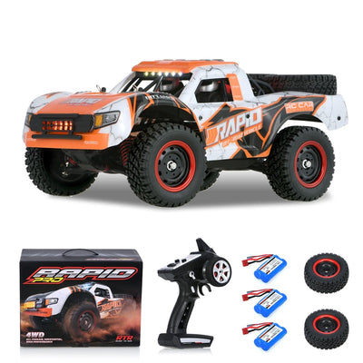 High-Speed Brushless 4WD RC Car – Cross-Border Big Foot Off-Road Racing Model with Remote Control