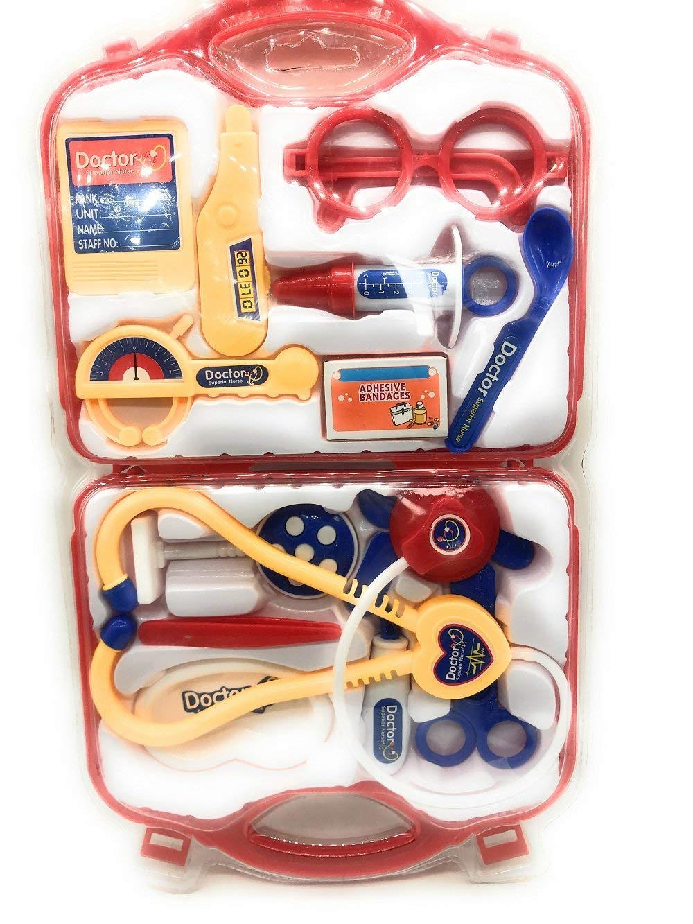 Doctor Kit Toys for Kids in Blue ? Ultimate Pretend Play Medical Set for Young Aspiring Doctors with Realistic Instruments and Carrying Case