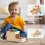 Montessori Toys for Babies (6-12 Months): Object Permanence Box with Blocks