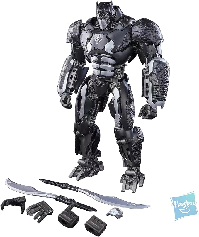 Transformers Toys Optimus Primal Action Figure, Transformers Rise of The Beasts, Highly Articulated 7.87 Inch No Converting Model Kit, Toys for 8+ Year Old Boys and Girls, Adults