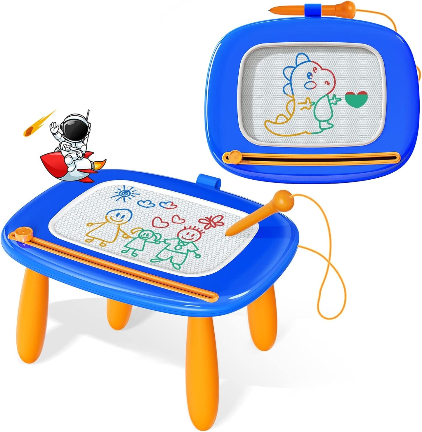 Magnetic Drawing Board for Kids 0-3 Years ? Instant Graffiti Fun with Colorful Screen