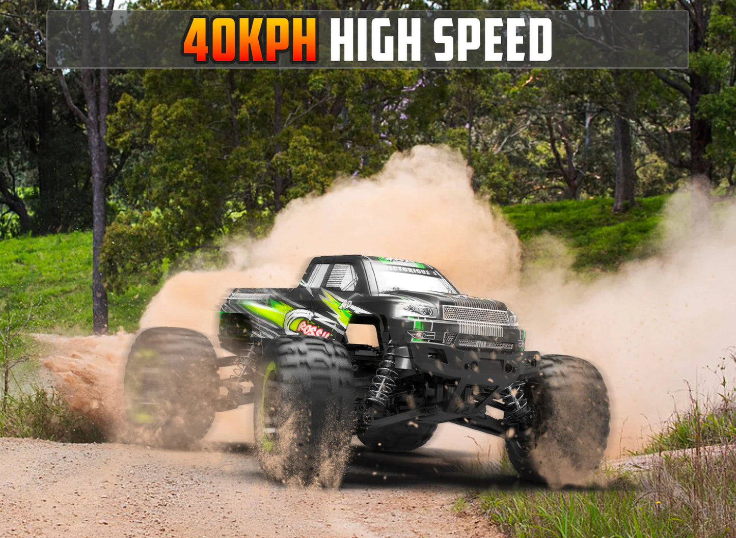 Toyigo 1/16 High-Speed RC Truck – 30MPH Racing Remote Control Car