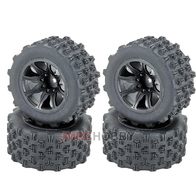 RC 28 Car Spare Parts, All Off-Road Wheel Original Replacement Accessories, Metal Chassis Body Shell Paddle Off-Road Wheel Original Replacement 28 Accessories Spare Parts For MJX Hyper Go 14209 And 14210 - Toyigo