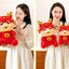 Ruyi Longbao Plush Dragon Doll, Red Zodiac Dragon Mascot for New Year, Perfect Gift for the Year of the Dragon