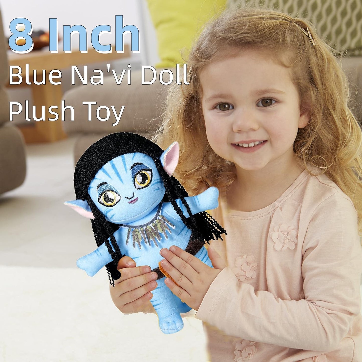 Movies & Tv soft toys, Plush Toys, Gifts for Birthday, Cute Stuffed Aniaml Plushies Toy,  Kawaii Na'vi Baby Doll, Gifts for Boys Girls Kids Adults Movies Fans