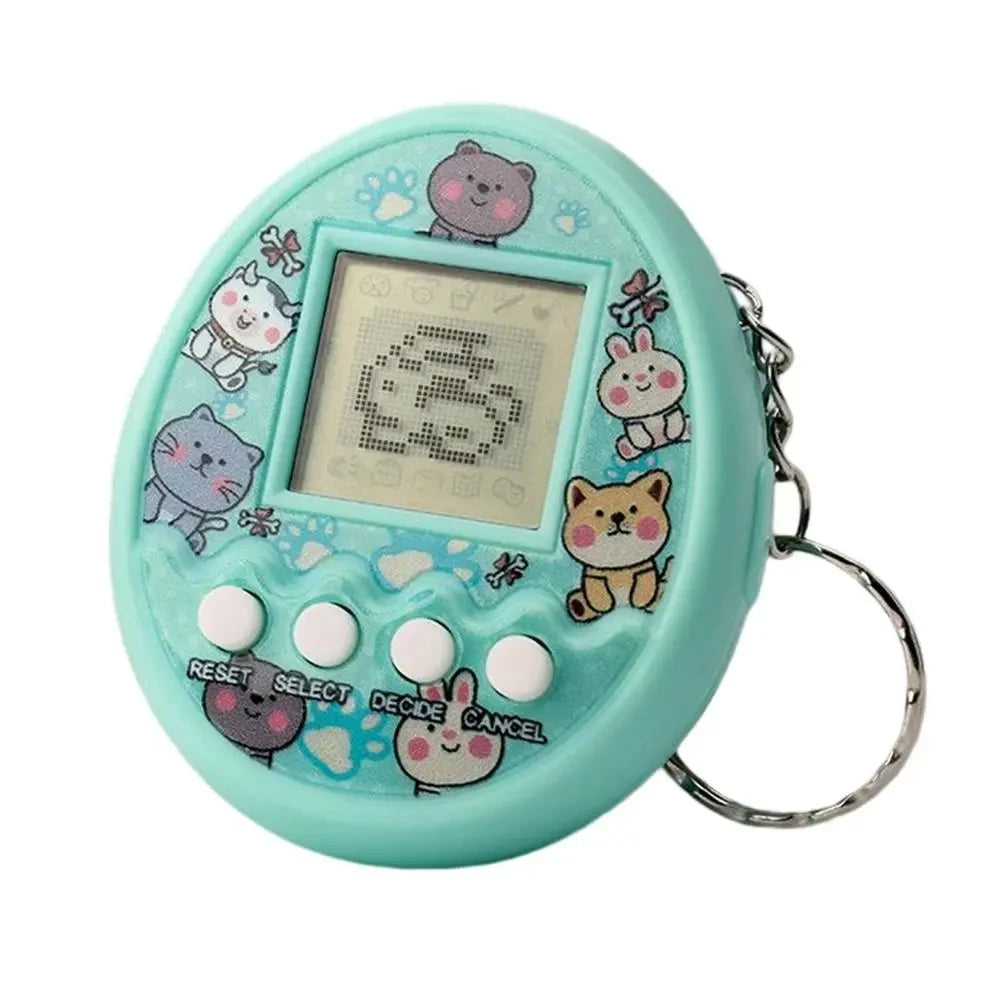 Electronic Pets,  Game Toys, h Digital Animals Toys, Electronic Digital Pet Keychain, Virtual  Digital Pet Retro Handheld Electronic Game Machine with Keychain for Boys Girls - Toyigo