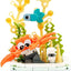 Marine Animals Building Blocks Sets for 190 PCS, Sea Turtle,145 PCS, Crab,  151 PCS, Clown Fish, 174 PCS, Lantern, 179 PCS, Surgeonfish,  Potted Plant Sea Animal Building Blocks, Ocean Animal Toys for Boys and Girls 3 4 5 6 7 8 9 10 Years Old