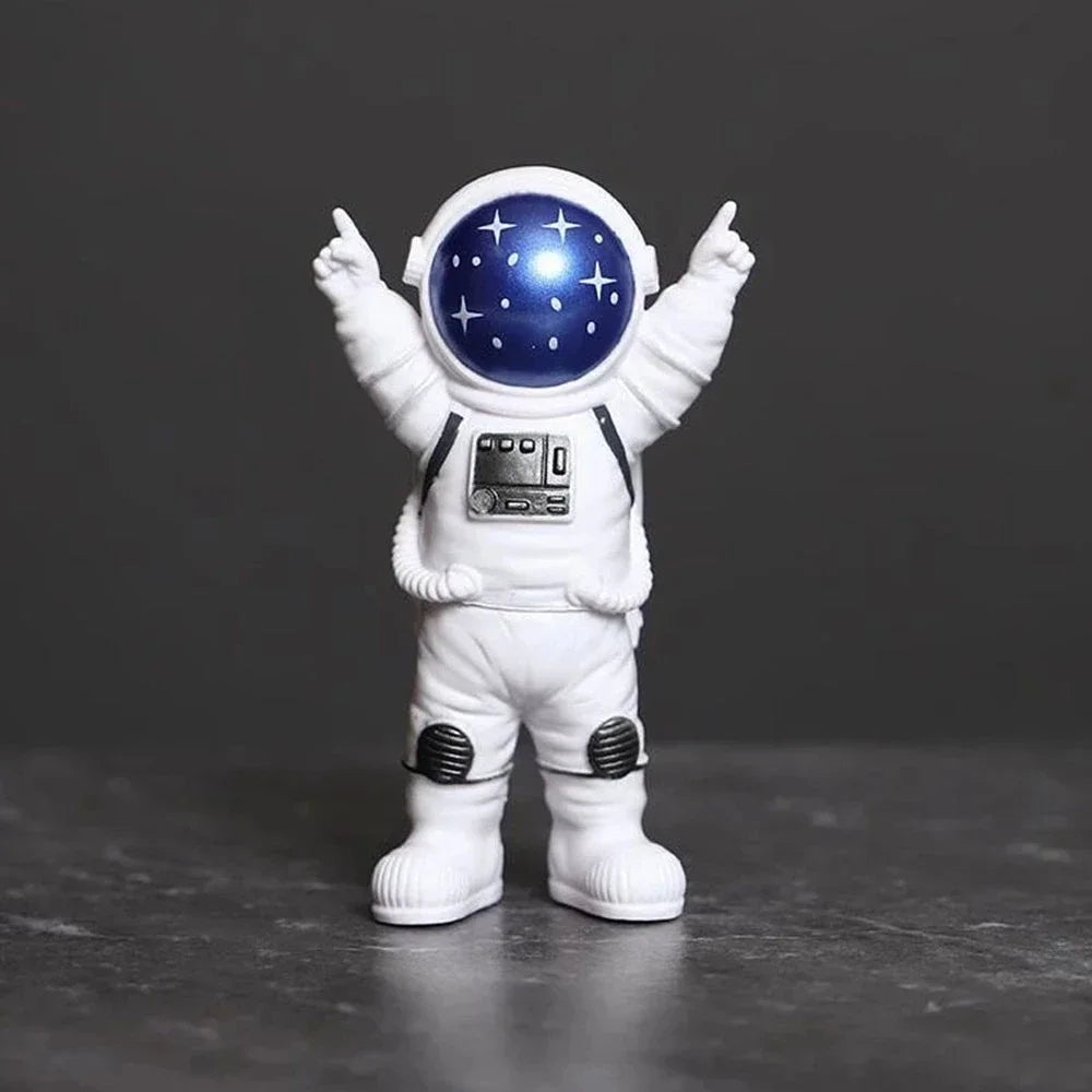 Anime Action Figures, 4 pcs Astronaut Figure Set, Astronaut Statue Figurine, Spaceman Sculpture Educational Toy, Desktop astronaut decoration, Party dcor spaceman figurines, Astronaut theme children toys - Toyigo