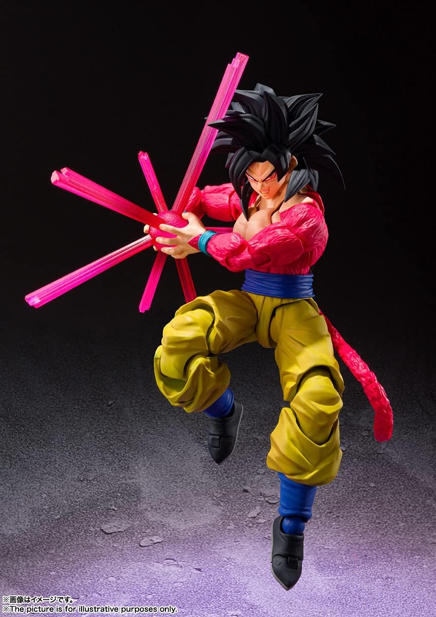 Dragon Ball GT Goku Tamashii Nations figure, Super Saiyan 4 Son Goku, Bandai Spirits S.H.Figuarts