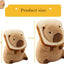 Cute Capybara Stuffed Animals, Wearable Toast Headset Capybara, Gifts for Kids, Bread Capybara, 12-inch Stuffed Animal