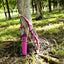 Kids Bow & Arrow Toy, Princess Basic Archery Set Outdoor Hunting Game with 3 Suction Cup Arrows, Target & Quiver, Pink,includes 1 x luminous bow