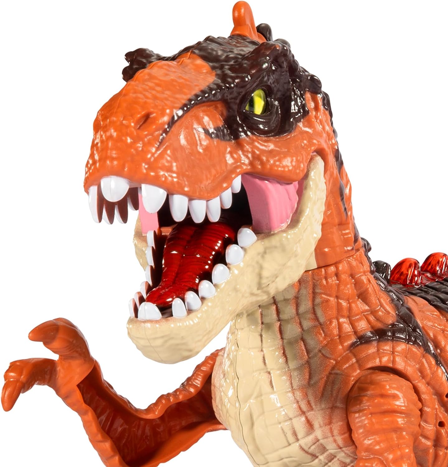 Remote Dinosaur Toy, Electric Realistic RC T-rex with Spray, Rechargeable Dinosaur Robot, Interactive Dinosaur Toy, Touch Sening, Boys & Girls 5-7, 8-12 Years - Toyigo