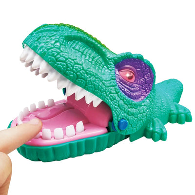 Dinosaur Dentist Game Toy, Snappy Dinosaur Dentist, Funny Dinosaur, Classic Bite Finger Game Dino Toy, Funny Family Party Tabletop Board Game, with LED Light and Sound, Crazy Biting Hand Finger - Toyigo