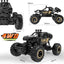 RC Monster Truck, C3 Remote Control Off Road Monster Truck, Metal Shell Car 2.4Ghz 4WD Dual Motors, All Terrain Hobby Truck with 120 Min  Truck For Kids - Toyigo