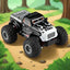 RC Off Road Car, 2.4G Small off-road Vehicle, Electric Climbing and Drifting high-Speed Remote Control Car, Powerful Mini 4WD Climbing RC Car, With (Dual Batteries) Pickup Truck Boy Toy