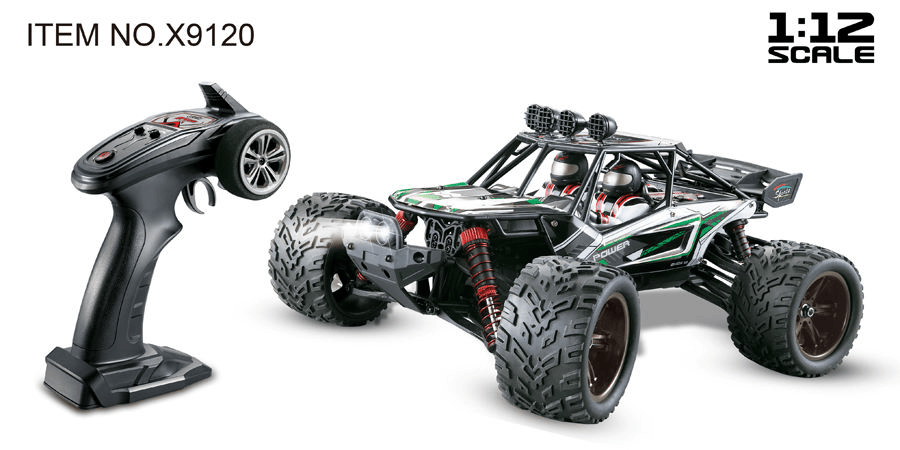 Toys 1/12 2.4GHz Off-Road Remote Control RC Car 4WD High Speed Electric Racing Car