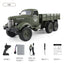 RC Military Truck 6x6 Off Road, Simulated Military Truck, Six-Wheel Scale Truck Outdoor Climbing Vehicle, Cargo Off-road Transport Soil Model,Rock Crawler Army Transport