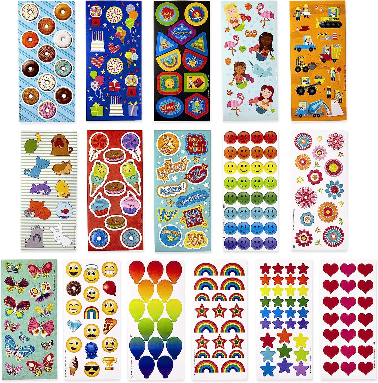 Peanuts Stickers (Pack of 237 Stickers, 12 Sheets) for Easter, Back to School, Halloween, Holiday and More  for Kids