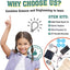 Solar Power & Electric Engineering Kit, Perfect STEM Toys, DIY Kits Puzzles for Kids 8-12-14, Science Kits for Kids, Gift for Teens Boys Ages 8-13 & School Projects - Toyigo