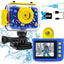 Kids Waterproof Camera - Underwater Camera Birthday Gifts for Girls Boys Children Digital Action Camera with 32GB SD Card, Pool Toys for Kids Age 4 5 6 7 8 10