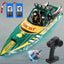 Brushless RC Speed Boat ? 25+ MPH Racing Jet with LED Lights, 30+ Minutes Playtime, Full Control for Kids & Adults