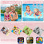 Kids Waterproof Camera for Girls, Christmas Birthday 3-12 Year Old Boys Toddler Toys Gifts, Mini Underwater Children HD Digital Action Cameras, 2 Inch IPS Screen with 32GB Card (Pink)