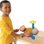 KidiBeats Kids Drum Set, Bright Orange, Interactive Music Toy with Drum Pads, Cymbals, and Rhythm Patterns for Young Musicians - Toyigo