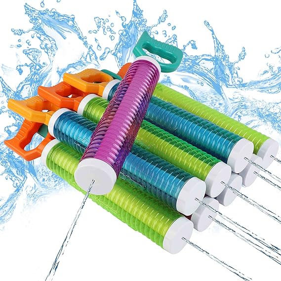 Water Blaster Pool Toys, 24-Pack Floated Water Gun Soaker for Kids Adult Swimming Pool Fight Summer Backyard Play Outdoor Beach Toys