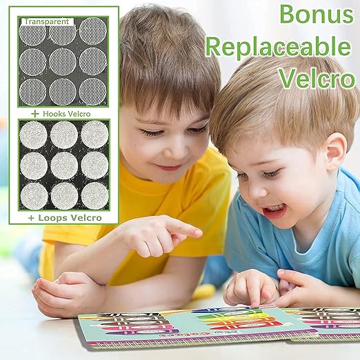 Toys for Toddlers ? Reusable Sticker Busy Book for Kids, Preschool Activity & Educational Learning Book for Early Development