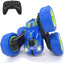 RC Cars 360-degree Flips Rotating Cars, RC Stunt Cars, Toy Double-Sided Driving Remote Control Cars, Available in( Blue, Light Green, Dark Green, Red )Colors - Toyigo