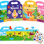 3 Pack Reusable Sticker Books for Toddlers 2-4 Years, Sticker Books for Toddlers 1-3, Easter Gifts for Kids Toddler Boys Girls Travel Toys