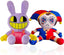 The Amazing Digital Circus Plush Toys, Circus Clown Stuffed Plushies Toys, Cute Stuffed Animals Figure Dolls for Kids Adults, Funny Joker Plush Pillow for Boy Girl Birthday