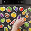 Magnetic Fridge Magnets for Toddlers 1-3 Years Old - Fruit and Vegetable Shapes