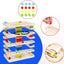 Educational Learning Toys, Wooden Marbles Run Ball Drop Toys, 8-Tier Rolling Tower Toys with 16 Balls Ramp Whirling Game Educational Learning Toys for Gifts 3 4 5 6 7 8 Years Toddler Boys Girls