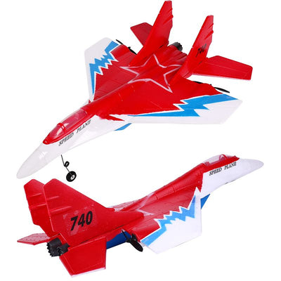 MIG-740 440mm Wingspan Glider RC Airplane - Electric Foam Hand Throwing Fixed Wing Outdoor Plane